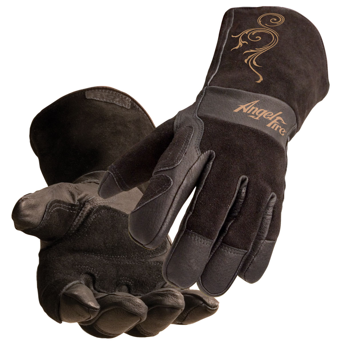 Black Stallion® LS50 Split Cowhide Standard Duty StickWelding Glove- Size S